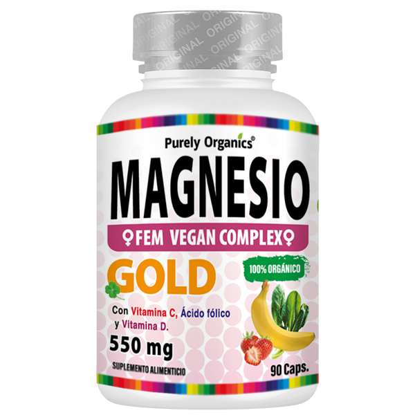 Magnesio Fem Vegan Complex, 90 Cápsulas